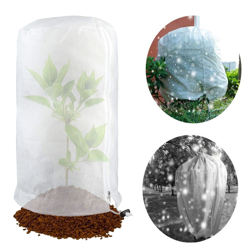 1Pc Winter Warm Plant Cover Boom Struik Plant Beschermen Bag Vorst Bescherming Voor Yard Tuin Planten Kleine Boom Tegen koud