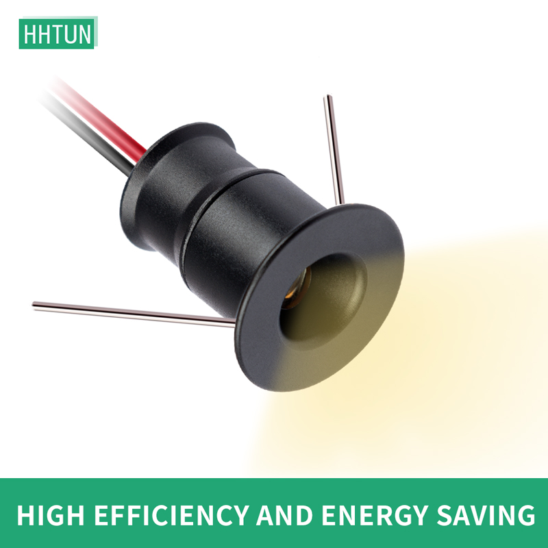 DC12V, 1W, black, mini spotlight, mini star light, mini downlight, 9 lights plus drive,30 angle