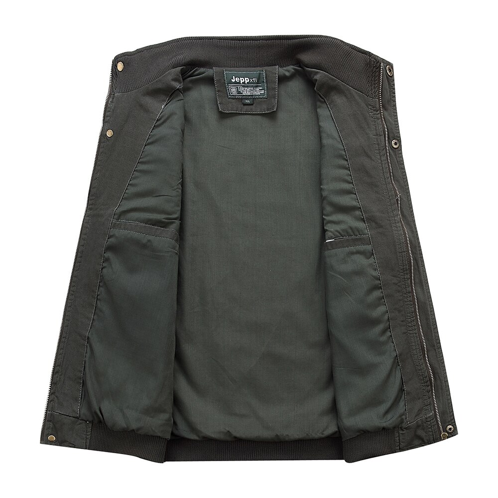 Hommes Multi poches coton gilets grande taille XL-5XL homme sans manches vestes printemps automne pêche gilets photographie col gilets