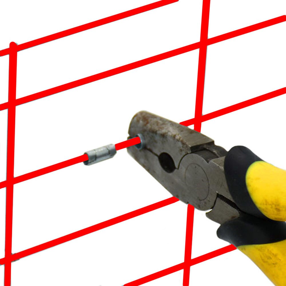 1200 Pcs Pet Vogelkooi Huisdier Kooi Duif Kippenhok Konijnenhok Gesp Ijzeren Gesp Kooi Installatie Tool