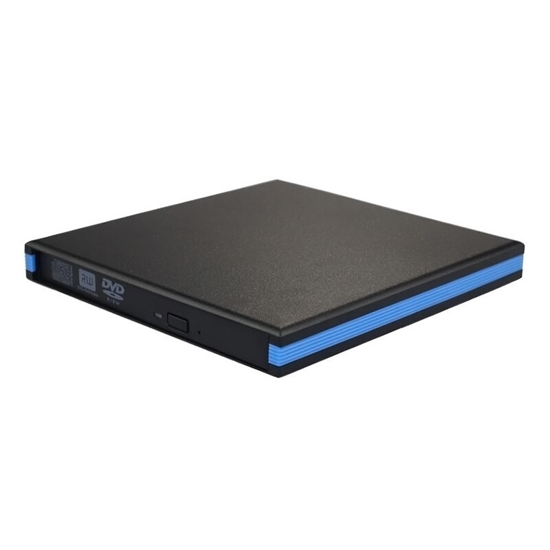 Luxury USB 3.0 External HDD Enclosure Case For CD DVDRW Blue Ray 12.7mm SATA Drive VH99