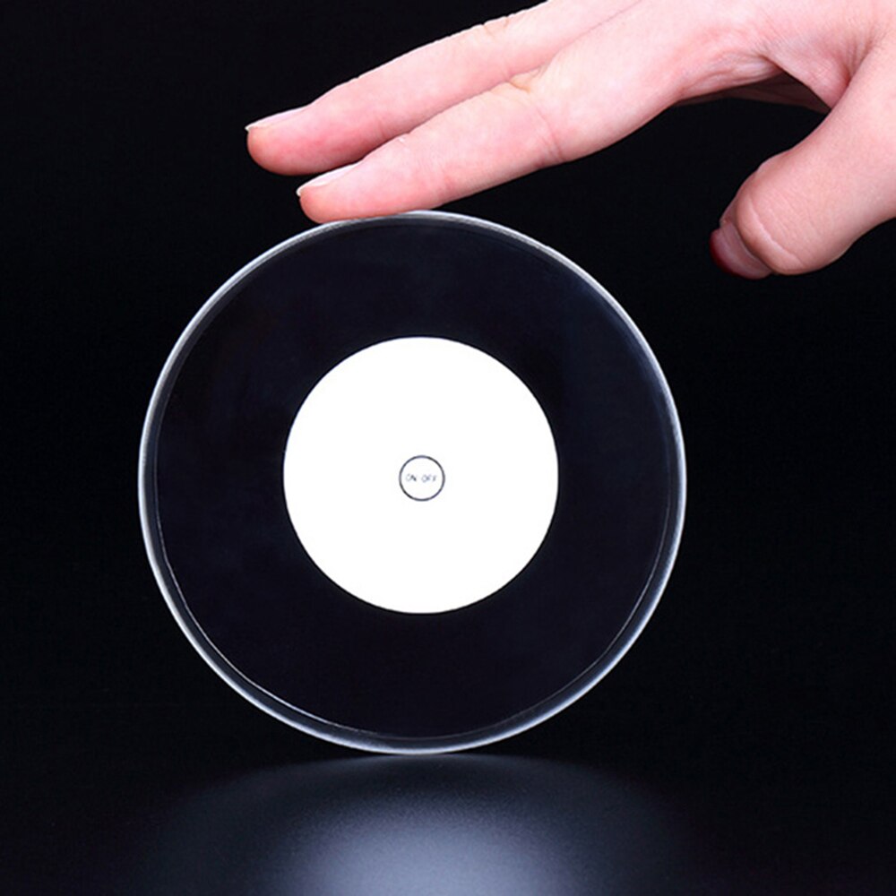 LED Acryl Onderzetter Octagon - Kleurrijke Verlichte Coaster Voor Cocktails En Feestjes
