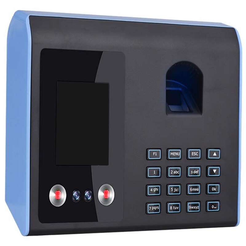 E6 Face Recognition Attendance Machine ligent Biological Fingerprint Password Attendance Machine Employee Sign-In Recorder