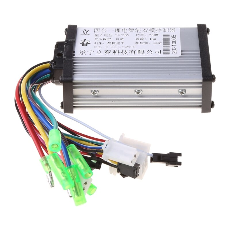 Dc 24/36v 250w borstlös regulatorhastighetsregulator scooter e-cykel elmotor
