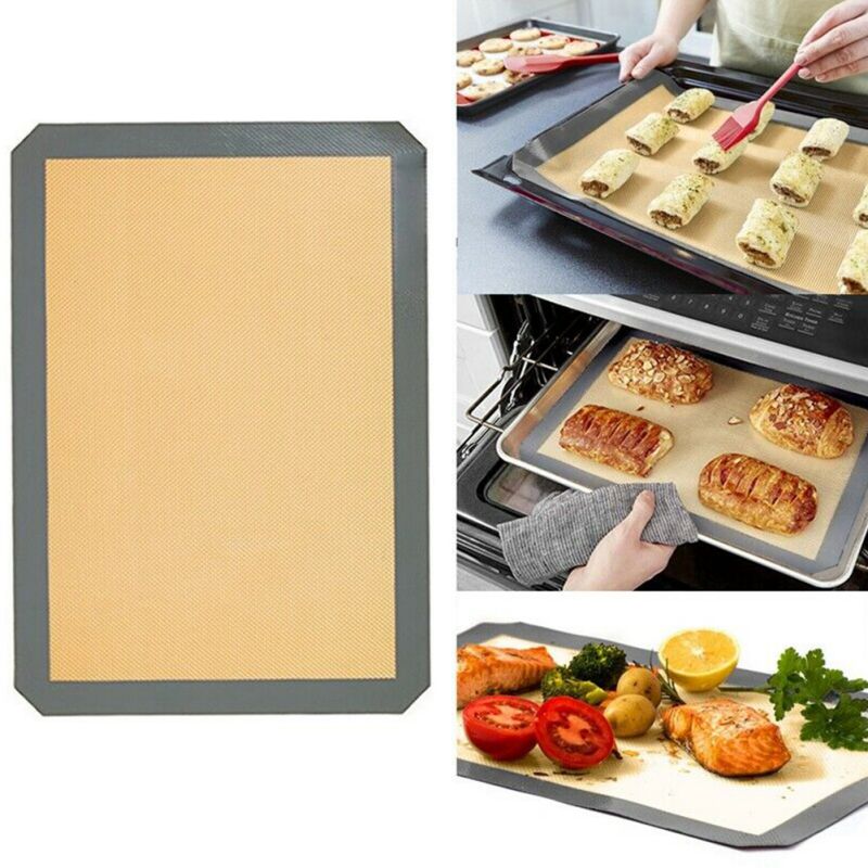 Heat Resistant Silicone Oven Baking Mat For Cookie Bread Biscuit Puff Perforated Silicone Non-stick Mat Kitchen Baking Tool
