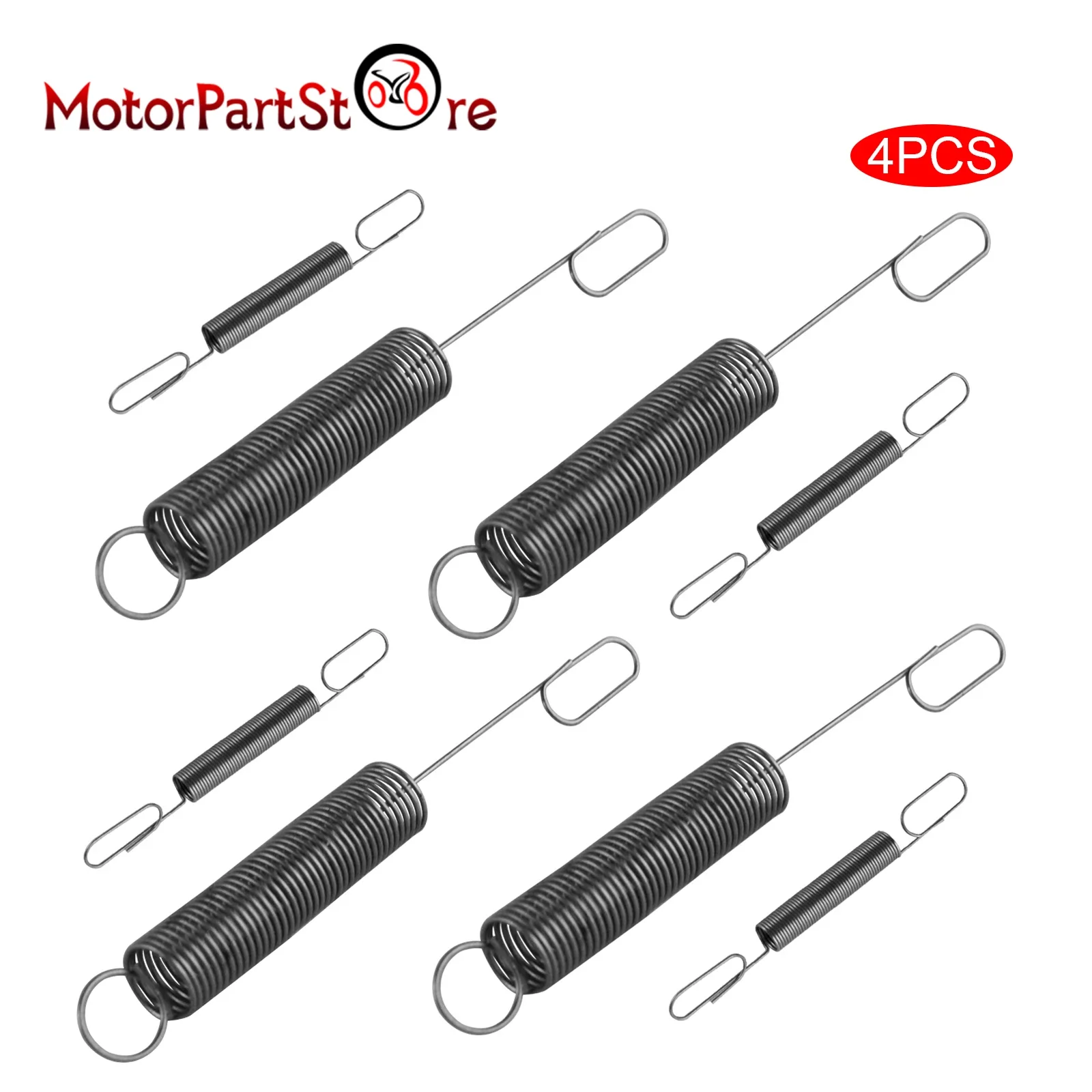 4 sets grasmaaiergouverneursveer voor Briggs & Stratton 691859 692211 263109 Regulator Carburateur Veren Gazon Tuingereedschap