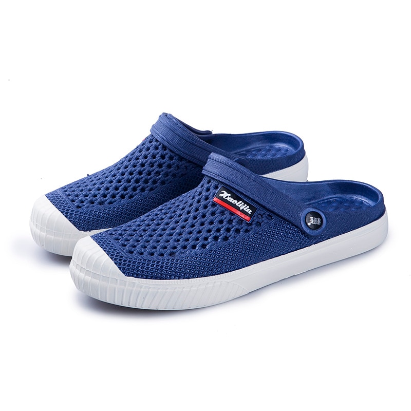 Sapato Feminino Zollfrei Liebhaber verstopft 6 Farben Croc Schuhe Männer Band Sandalen Sommer Strand Wasser Schwimmen Herren Schuh