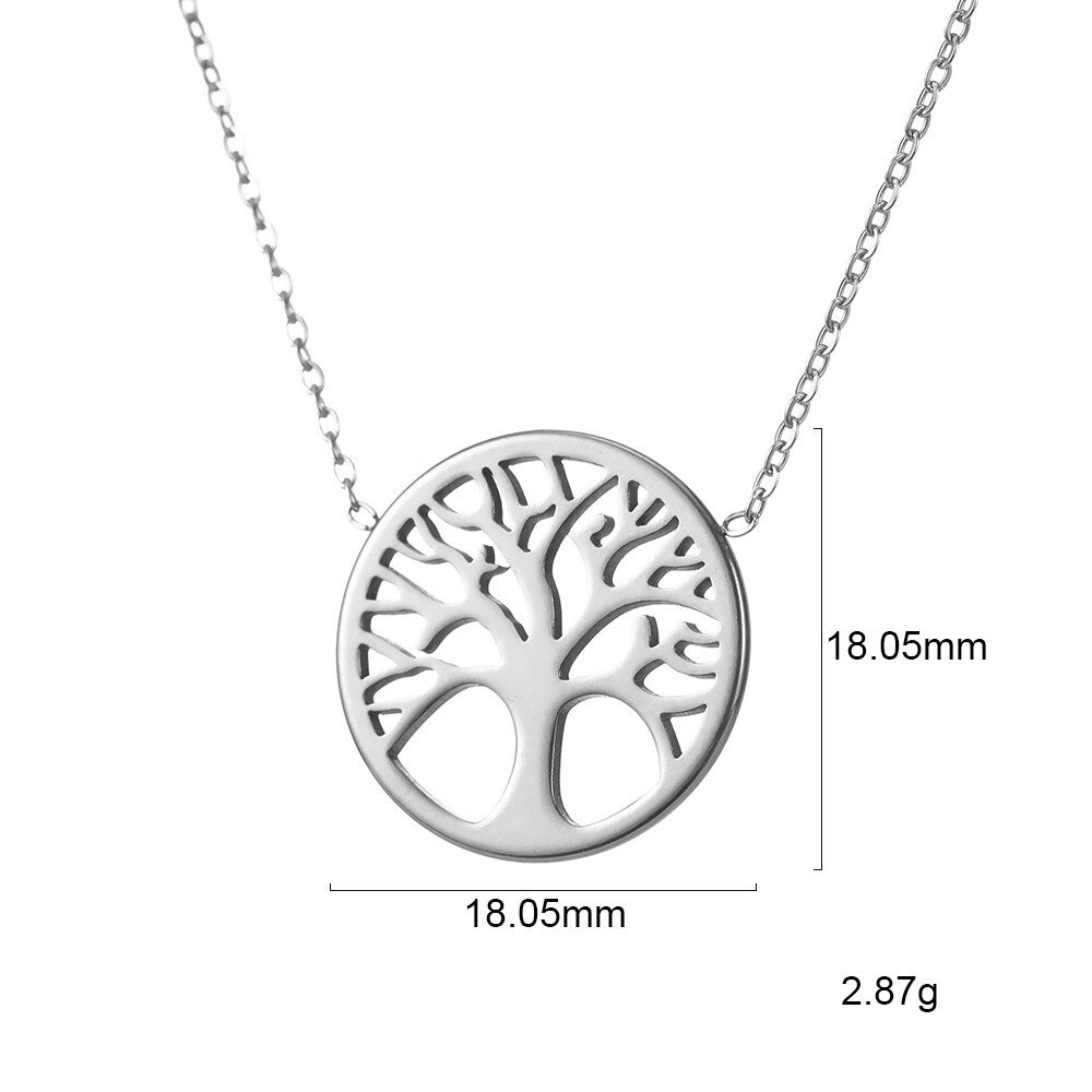 Skyrim Wikinger Baum des Lebens Anhänger Halsketten für Frauen Edelstahl Ästhetischen Halsband Nacken Kette Schmuck Geburtstag 2022: Ursprünglich Titel