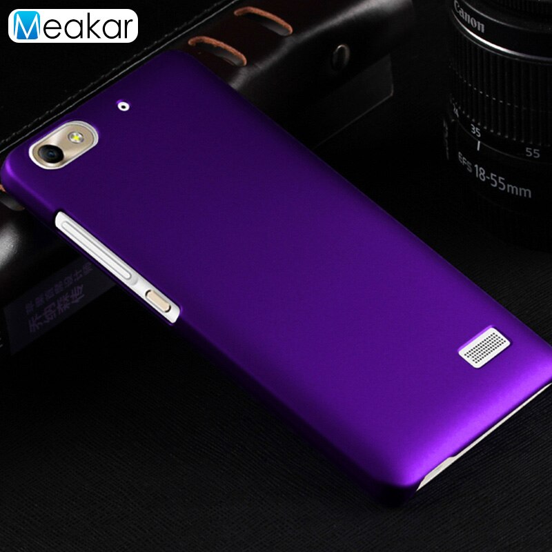 Matte Plastic Coque Cover 5.0For Huawei Honor 4C Case For Huawei Honor 4C G Play Mini CHM-U01 Phone Back Coque Cover Case: For G Play Mini / purple