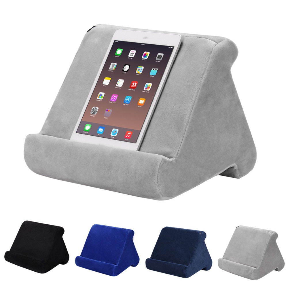 Soft Sponge Pillow Tablet Stand Multi-Angle Desktop Tablet Stand Holder for iPad /Huawei /Samsung Pillow Pad