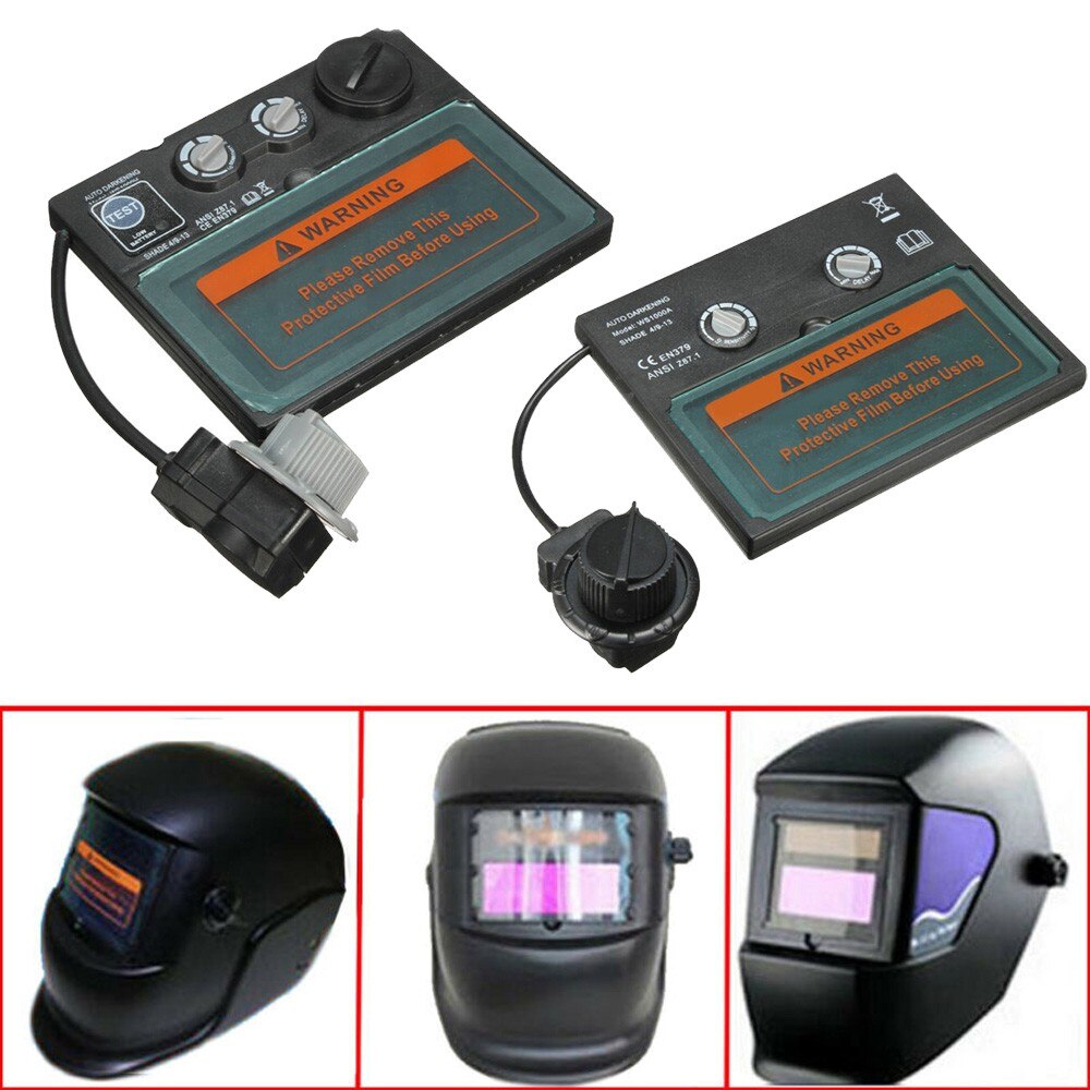 WS1000A Solar Auto Darkening Welding Helmet Lens Goggles Welding Screen Lens Eyes Protector Shield Welding Work Mask