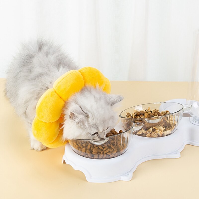 Pet Protective Collar Prevents Scratching And Licking Adjustable Pet Recovery Collar Does Not Block Vision Collar