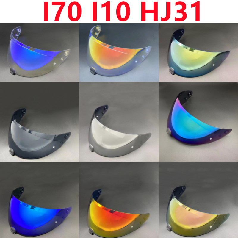 Helmet Shields for HJC I10 I70 HJ31 Helmet Visor Sunscreen High Strength Cascos Moto Visera Capacetes Accessories Parts