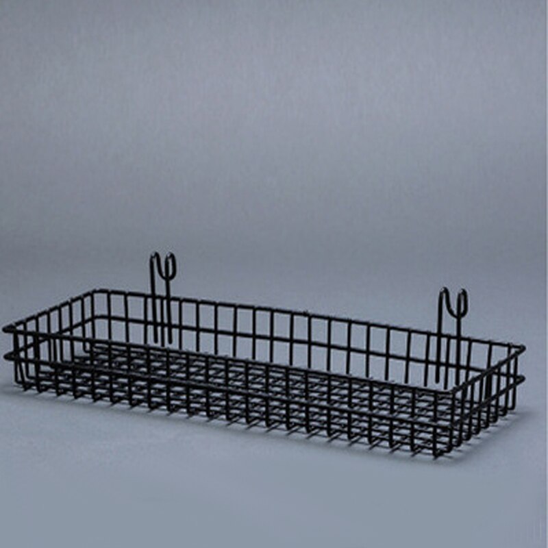 Muur Opknoping Foto Rooster Opslag Mand Fotolijst Ansichtkaarten Houder Creatieve Smeedijzeren Muur Art Decoratie Vertoningsrek: Black L
