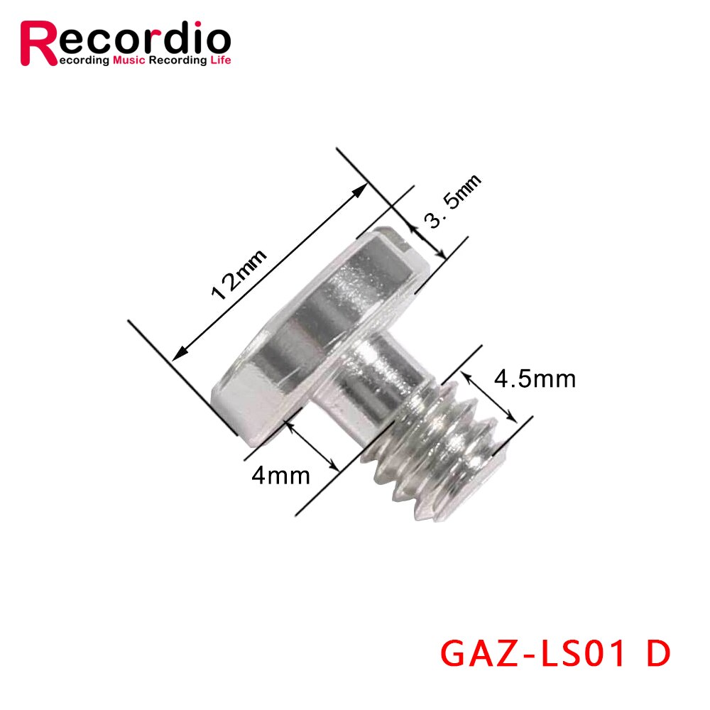 GAZ-LS01 UN 3/8 Femelle À 5/8 "Filetage Mâle Convertir Vis Adaptateur Pour Pied De Micro Support Micro Studio D'enregistrement: GAZ-LS01 D