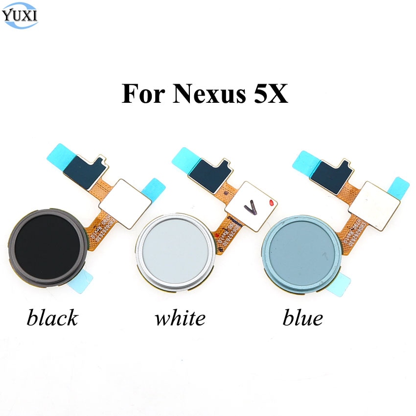 YuXi Touch ID Vingerafdruk scanner Sensor Thuis Return Key Menu Knop Flex Kabel Lint voor LG nexus 5X