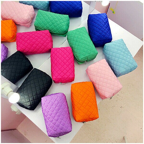 Bolsa de viaje multifunción para cosméticos, bolsa para estuche de maquillaje, organizador de aseo personal, negro, azul, rosa, morado y naranja