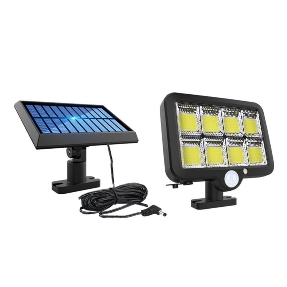 Remote Control LED Solar Wall Light Human Motion Sensor Waterproof Outdoor Solar Light for Garden Yard Pathway Street Lamp: 160 LED