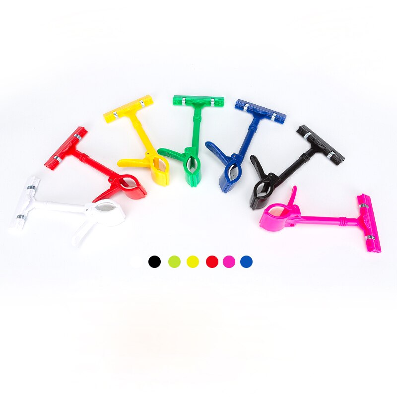 5pcs Supermarket Pop Mechanical Clip/double Head Ad Clip/universal Manipulator Clip/advertising Label Clip