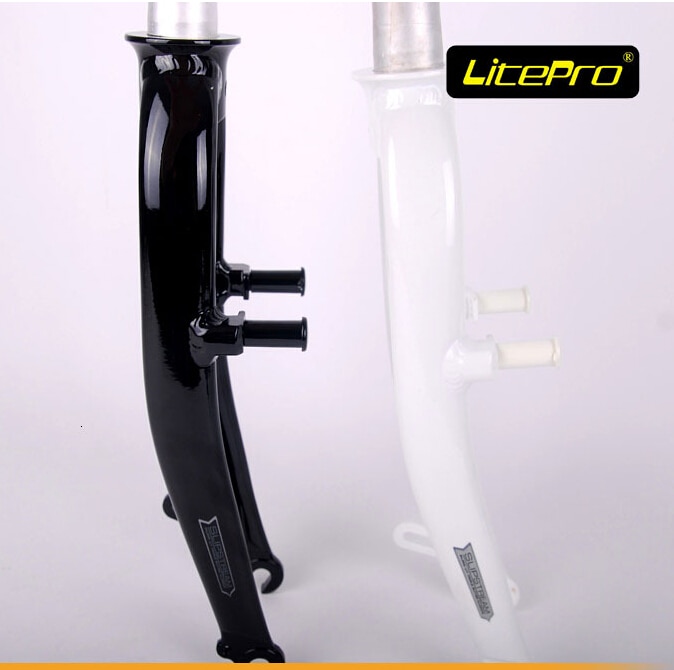 Litepro U7 111mm Folding bike 20 inch bmx forks aluminum fork bike bending fork for K frame