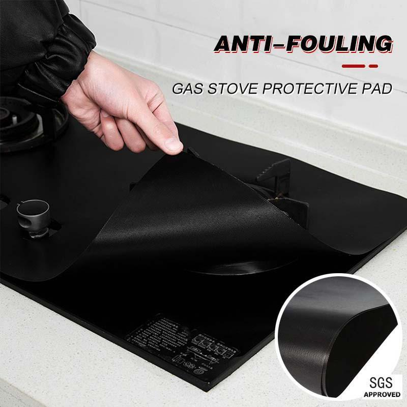 Stove Protector Cover Reusable Gas Stovetop Burner Protectors Kitchen Accessories 1/4pcs Gas Range Protector Mat Cooker Cover