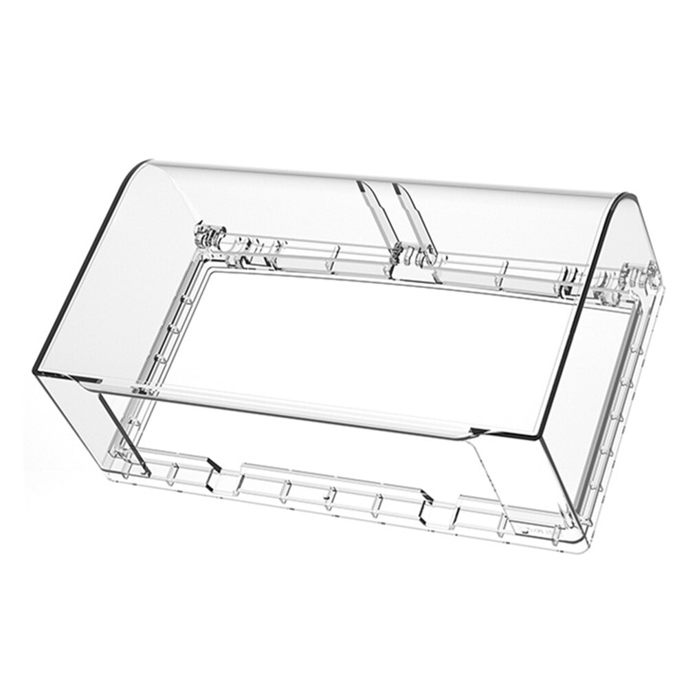 Gniazdko ścienne pudełko ochronne osłona przeciwpyłowa domowe wodoodporne wieczko na zatrzask pudełko z przykrywką robić domu kuchnia toaleta łazienka: A