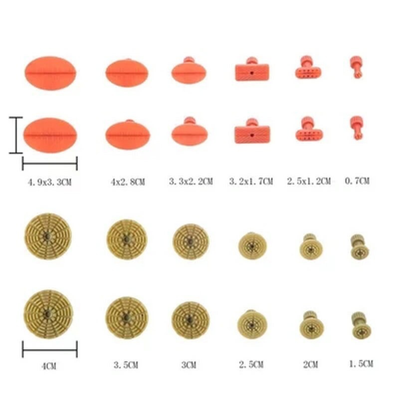 Pdr Gereedschap Carkit Dent Lifter Verveloos Dent Repair Removal Tool Kit Hagel Schade Reparatie Tools Auto Body Dent Repair hand Tool