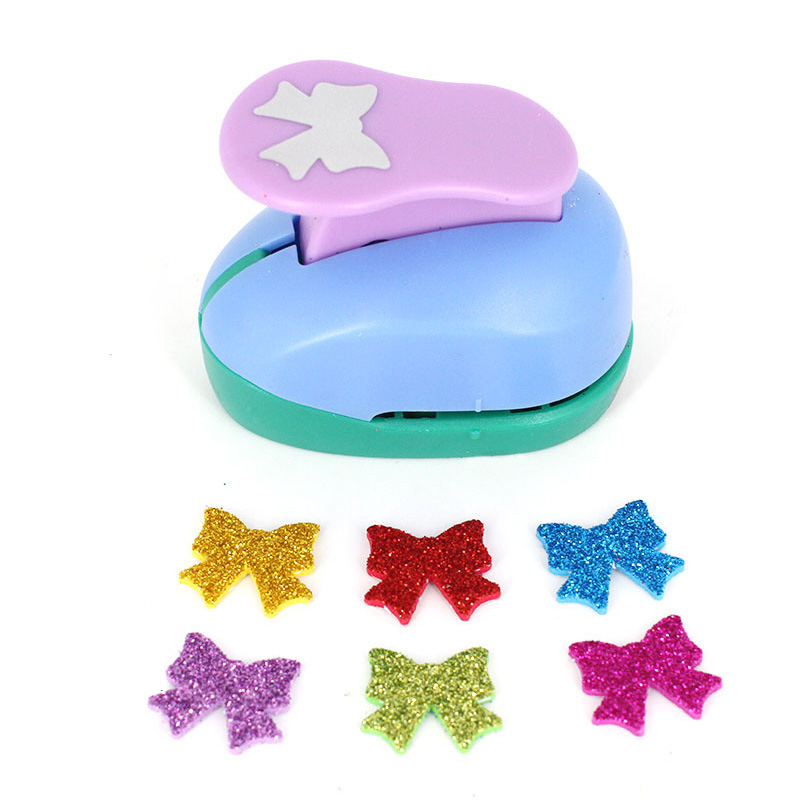 Paper Puncher Paper Cutter DIY Craft Hole Punch Kids Scrapbook Flowers Punch Scrapbooking Punches Embossing 2.5cm: DARK GRAY