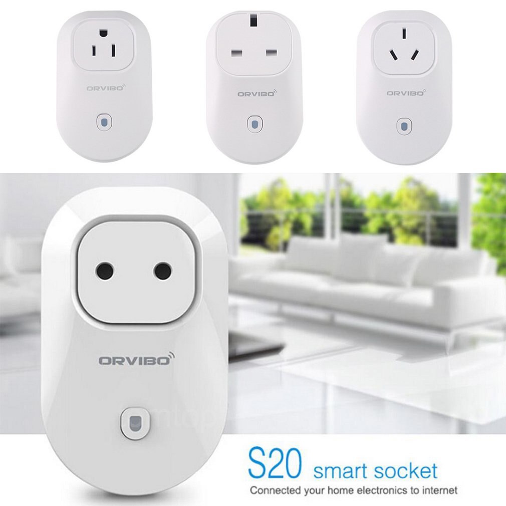 Wifi Cell Phone Wireless Remote Control Switch Timer Smart Power Socket