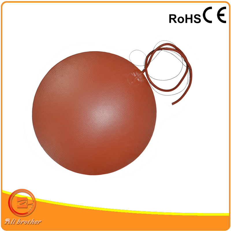 Round 300mm 24v 300w, 3d Printer Heater, Silicon Bed Heater, NTC 100K, 3M PSA