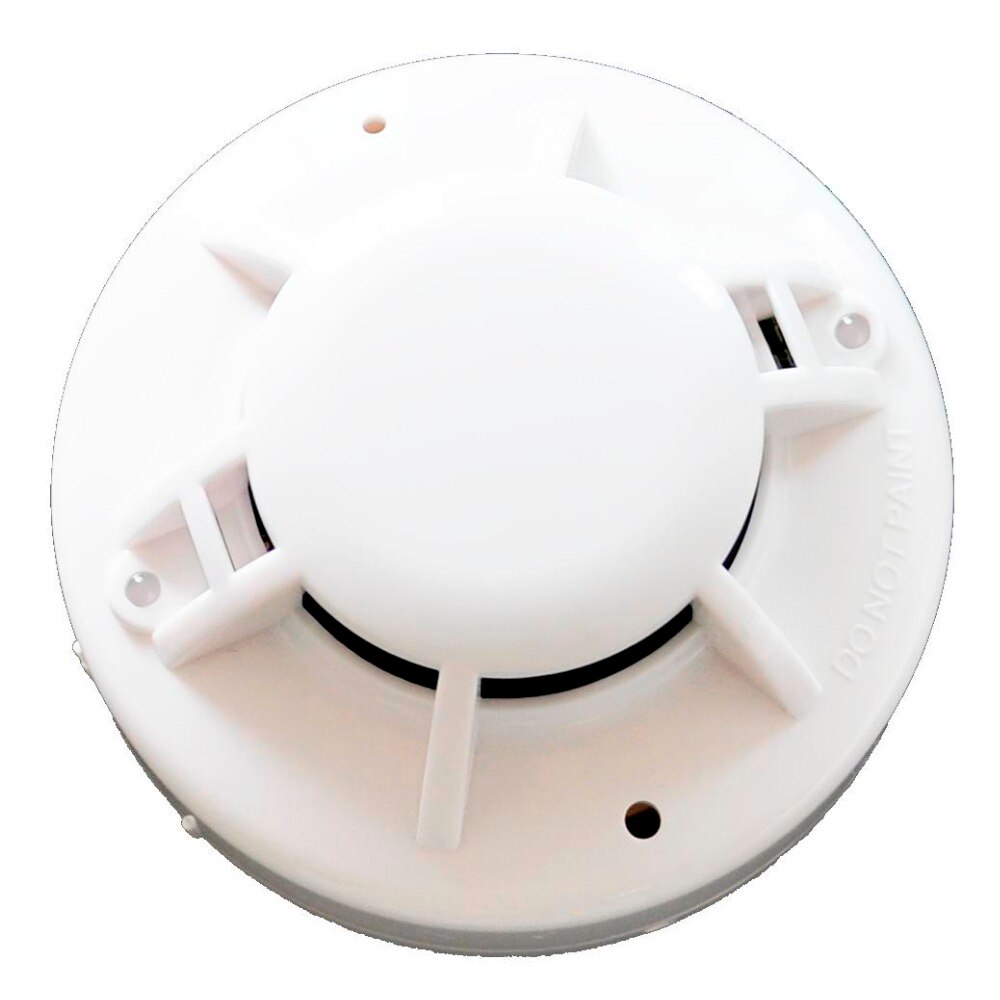 Fire Alarm System Smoke Detector CJ-S102 2 wire Conventional Smoke detector with base 24V