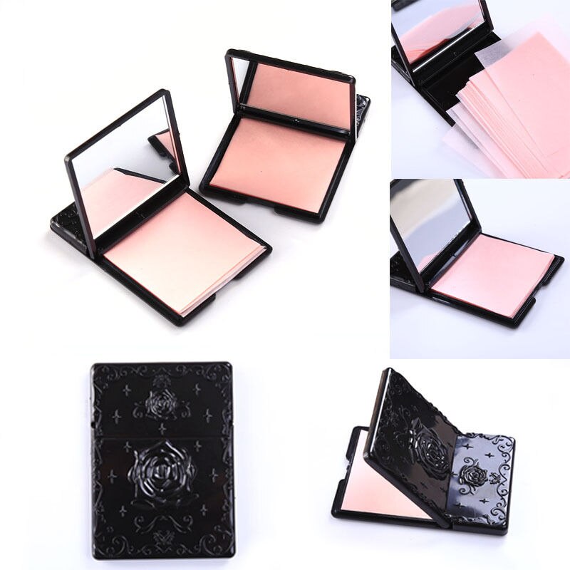 50pcs Gezicht Olie Absorberende Vel Controle Film Absorberende Tissue Absorptiepapier Gezicht Schoner Gezicht Gereedschap Shellhard