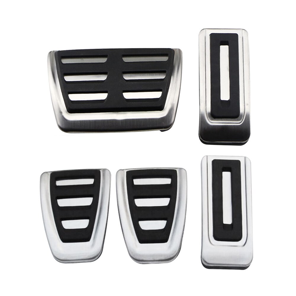 Car Pedals Kit For VW Multivan T5 T6 Caravelle T6 Stainless Steel AT MT Accelerator Gas Brake Pedals Decoration Accessories
