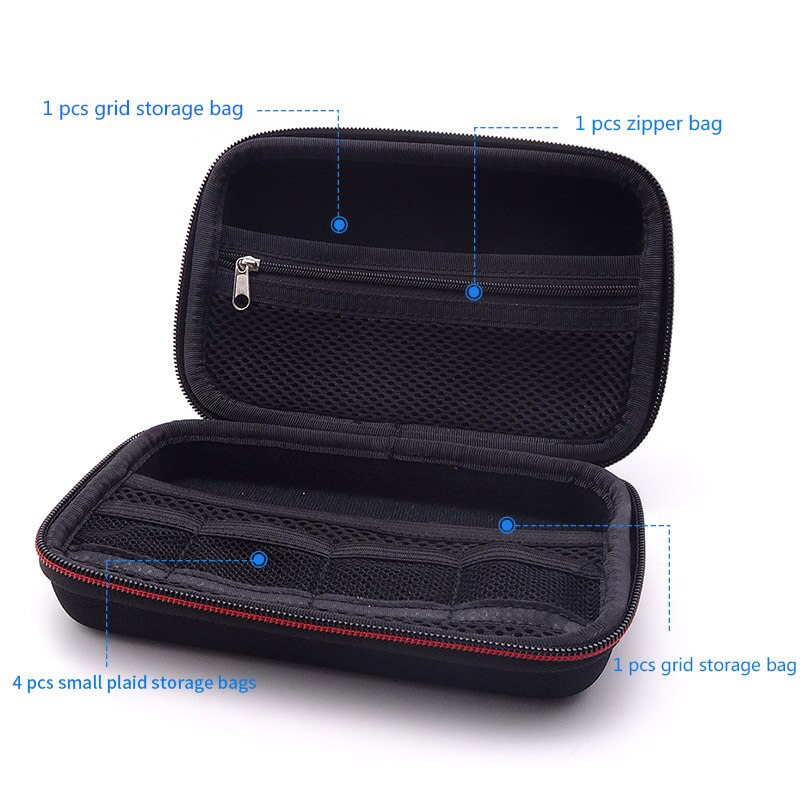 2.5&quot; Hard Drive Disk EVA Case Bag Travel Carrying case For Nintendo 3DS XL LL Power Bank Organizer bag for Game Console