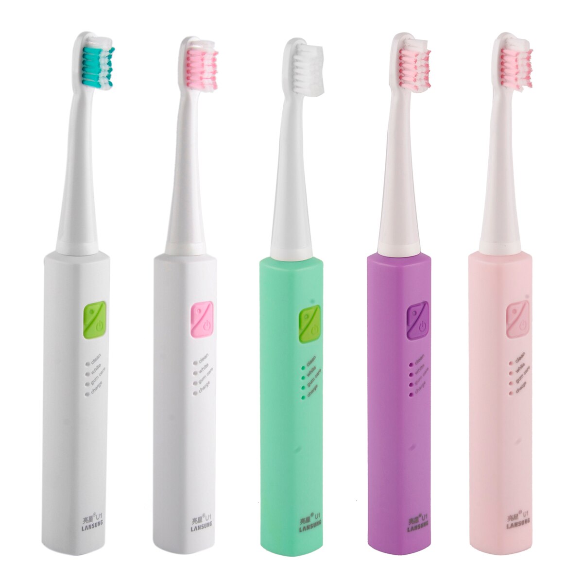 Electric Toothbrush Ultrasonic Rechargeable Toothbrush LANSUNG U1 Sonic Tooth Brush Adult Child Kids IPX7 Electric Toothbrush