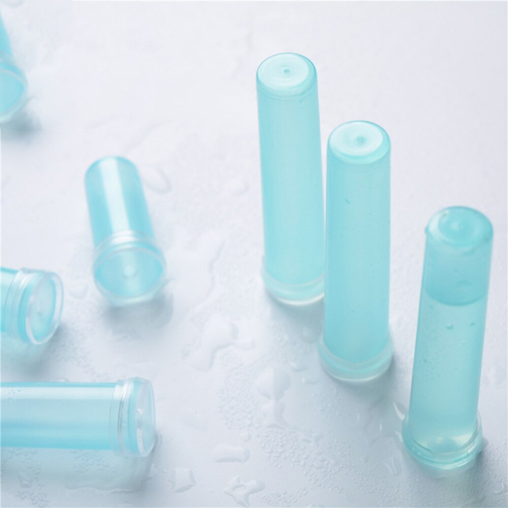 100Pcs Bloemen Water Buizen Bloemen Verse Voeding Cultuur Water Opslag Kleine Test Bloem Winkel Levert Bloem Houder (Sky blauw)