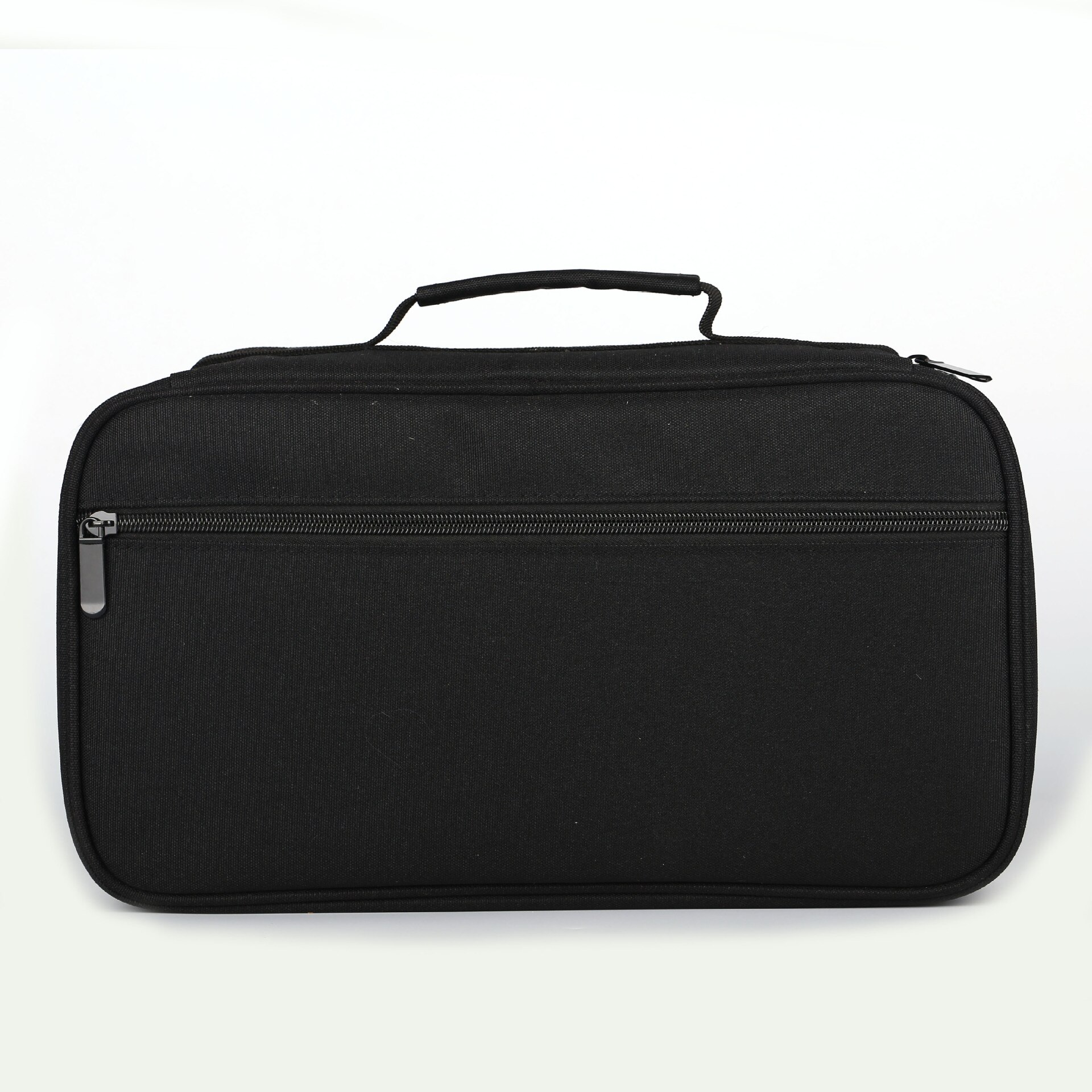 40/60 Holes Art Marker Pen Storage Bag Large Removable Pencil case Pen Bag Box Stationery Pouch: 60 holes black