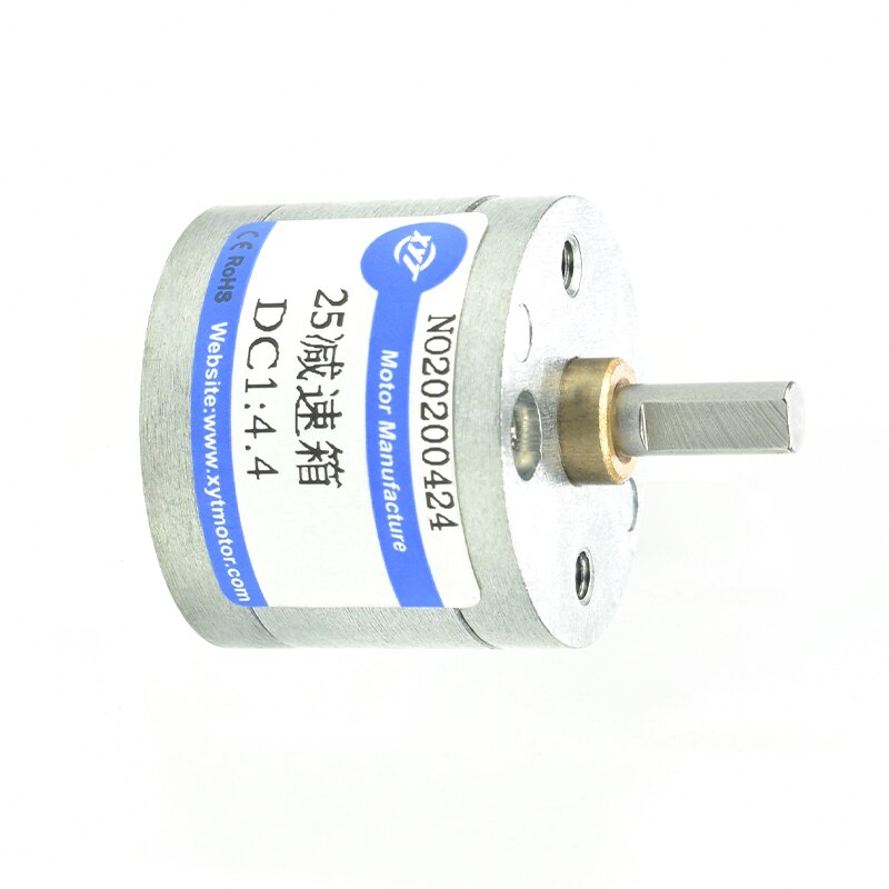 25Mm Reducer Kan Worden Uitgerust Met 300/310/2418/370/371 Micro Dc Motor Spur Versnellingsbak Dc elektrische Motor Versnellingsbak Accessoires