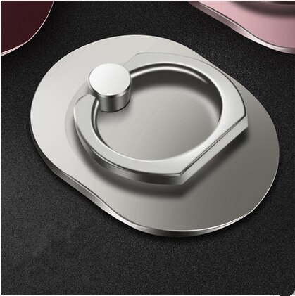 Uchwyt na telefon uniwersalny palec serdeczny inteligentny telefon komórkowy uchwyt samochodowy stojak na iPhone&#39;a X 6 s 7 8 plus Samsung s9 Xiaomi redmi ipad: silver Ellipse
