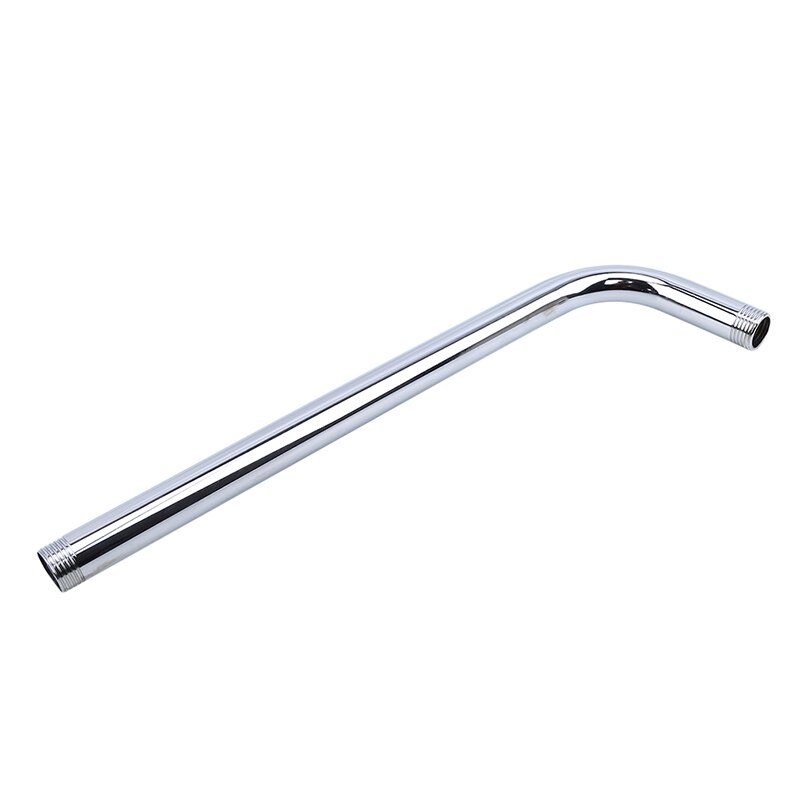 Rvs Douchekop Extension Arm Kit Silver Wall Mounted Douche Arm Mount Base Voor Home Badkamer Hardware