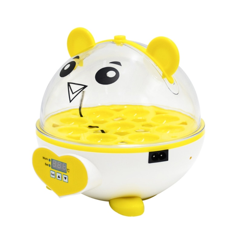 9 Partition Eggs Incubator Mini Brooder Birds Automatic Thermostat Breeding Digital Display Hatching Chicken Duck F
