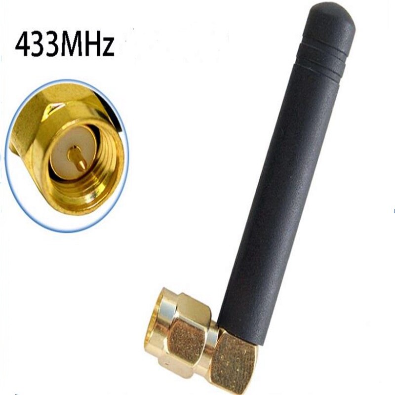 2pcs 433MHz Antenna 2dbi SMA Male Connector Plug 433 MHz Directional Antena