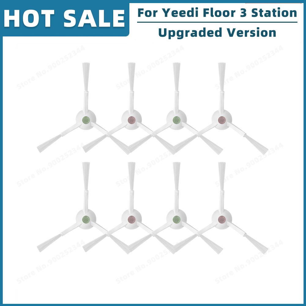 Compatible For Yeedi Floor 3 Station Robot Vacuum Cleaner Spare Parts Accessories Main Side Brush Mop Rag Cloth: plum