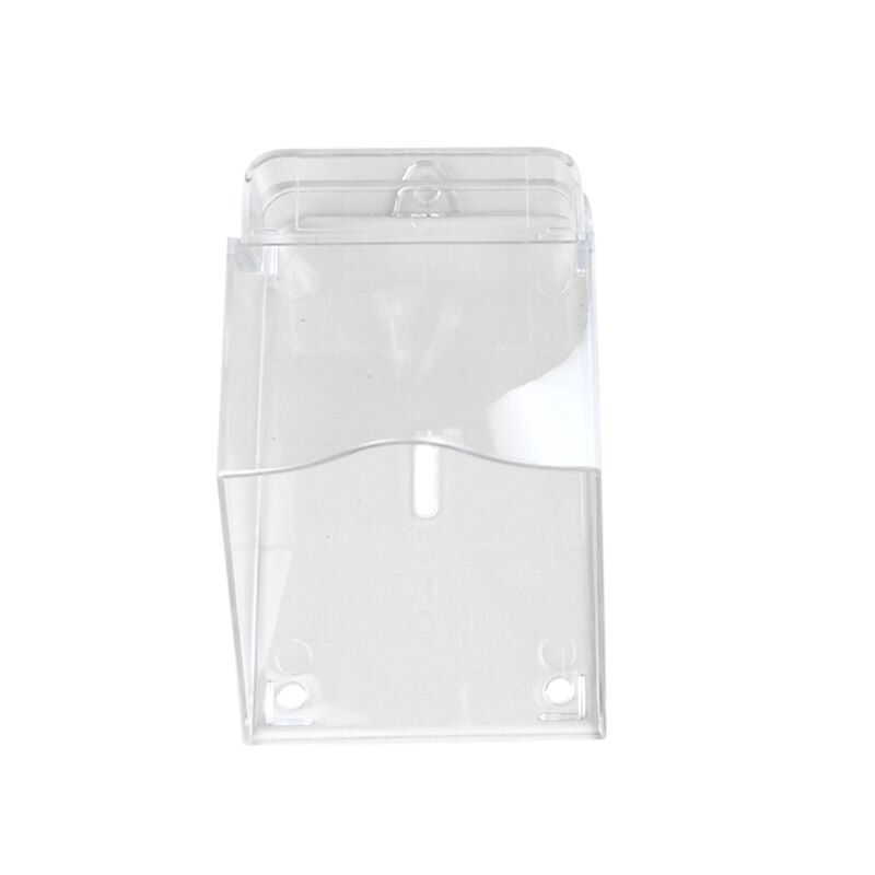 Capa à prova dwireless água para campainha sem fio porta bell carrilhão botão transparente transmissor lançadores pesados chuva neve