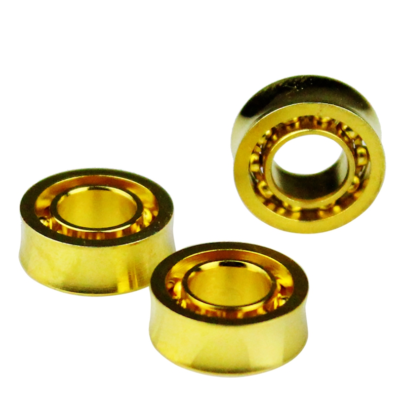5Pcs Gold 10 Ball Kk Yoyo Bearing Extra Long Sleep Idling YOYO Bearing Yo-Yo Bearings