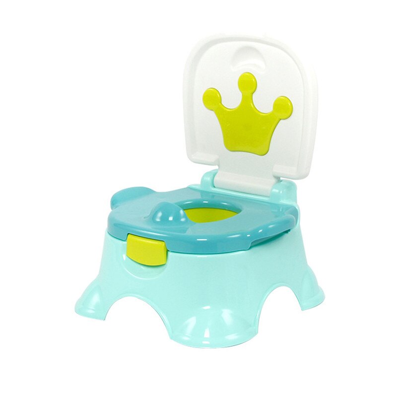 Børn potte barn baby pige pink krone pp toilet baby dreng blå krone skammel toilet spædbørn træning tisse wc toilet skridsikker urinal