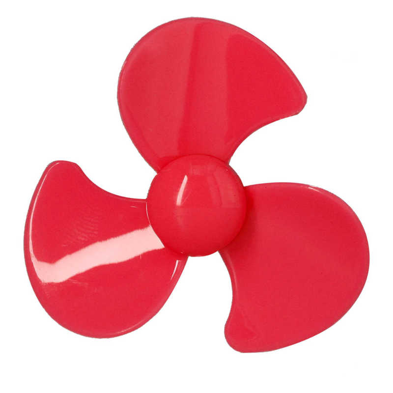 Plastic Propellers 3 Blades Propeller with 2mm Hole for DIY Toys Model