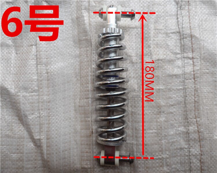 Bicycle spring shock absorber folding bike mountain bike spring shock absorber spring Bicycle frame accessories 125mm-180mm