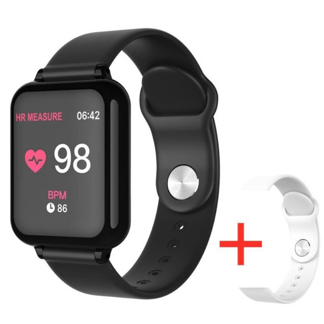 B57 Sport smart watch wasserdicht heart rate monitor blutdruck sport Frauen smartwatch frauen tragbare uhr männer smart uhr