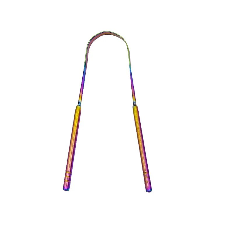 U-shaped Tongue Scraper Tongue Coating CleaningScraper Remove Bad Breath Bring Fresh Breath For Oral Suitable Men And Women: MULTI
